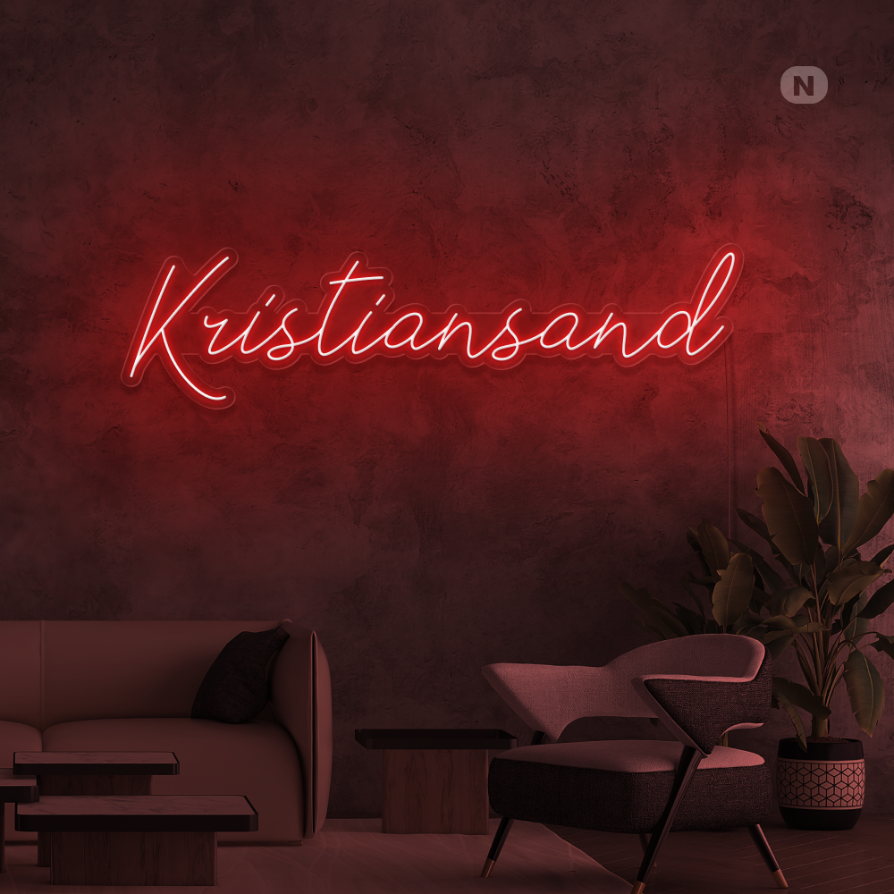 Neonskilt Kristiansand