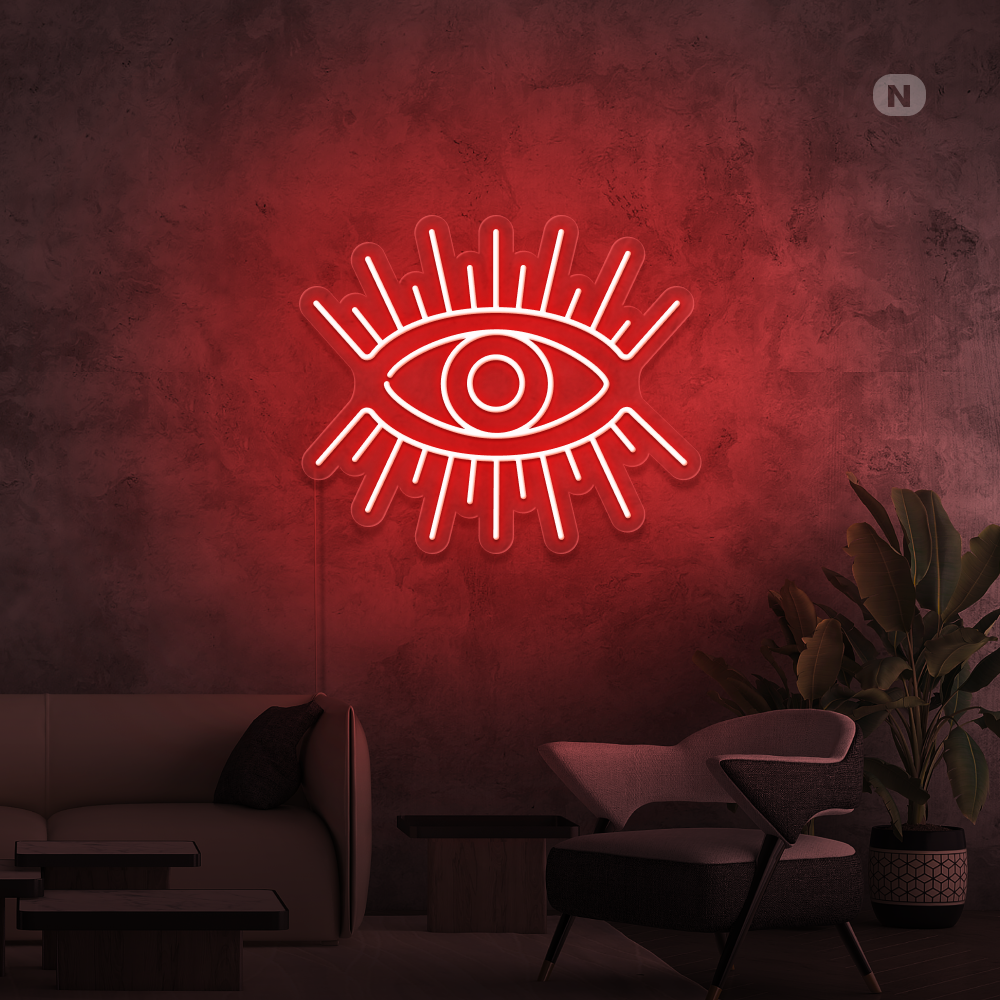 Neonskilt Kunstnerisk øye