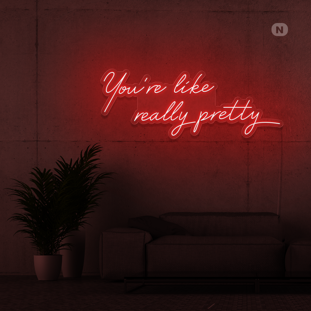 Neonskilt Life Quote