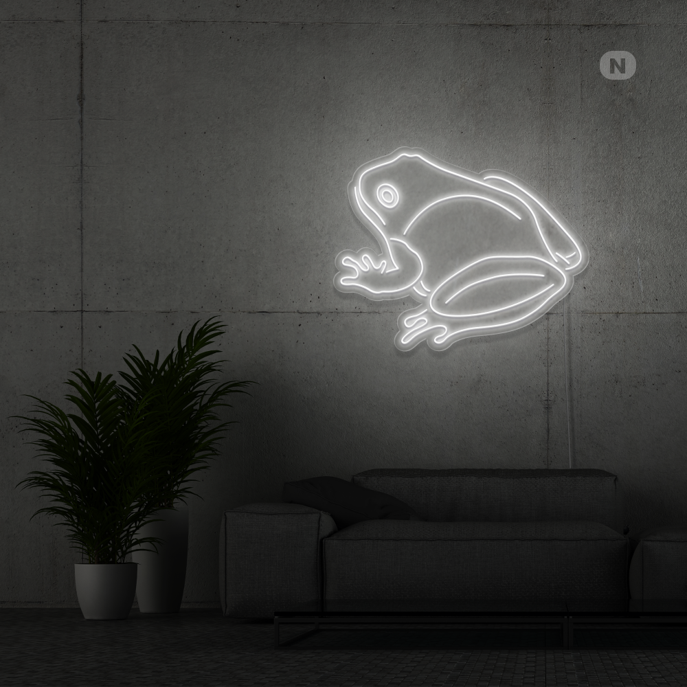 Neonskilt Frosk