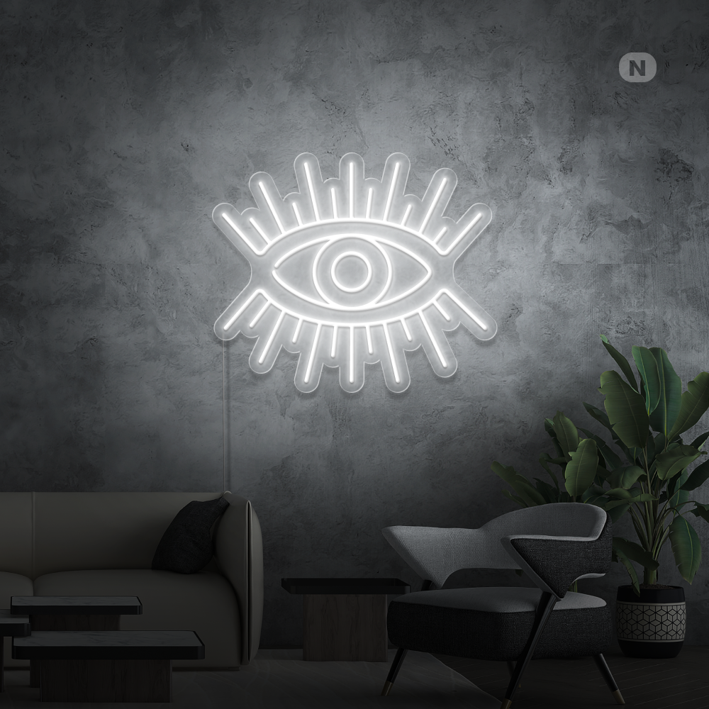 Neonskilt Kunstnerisk øye