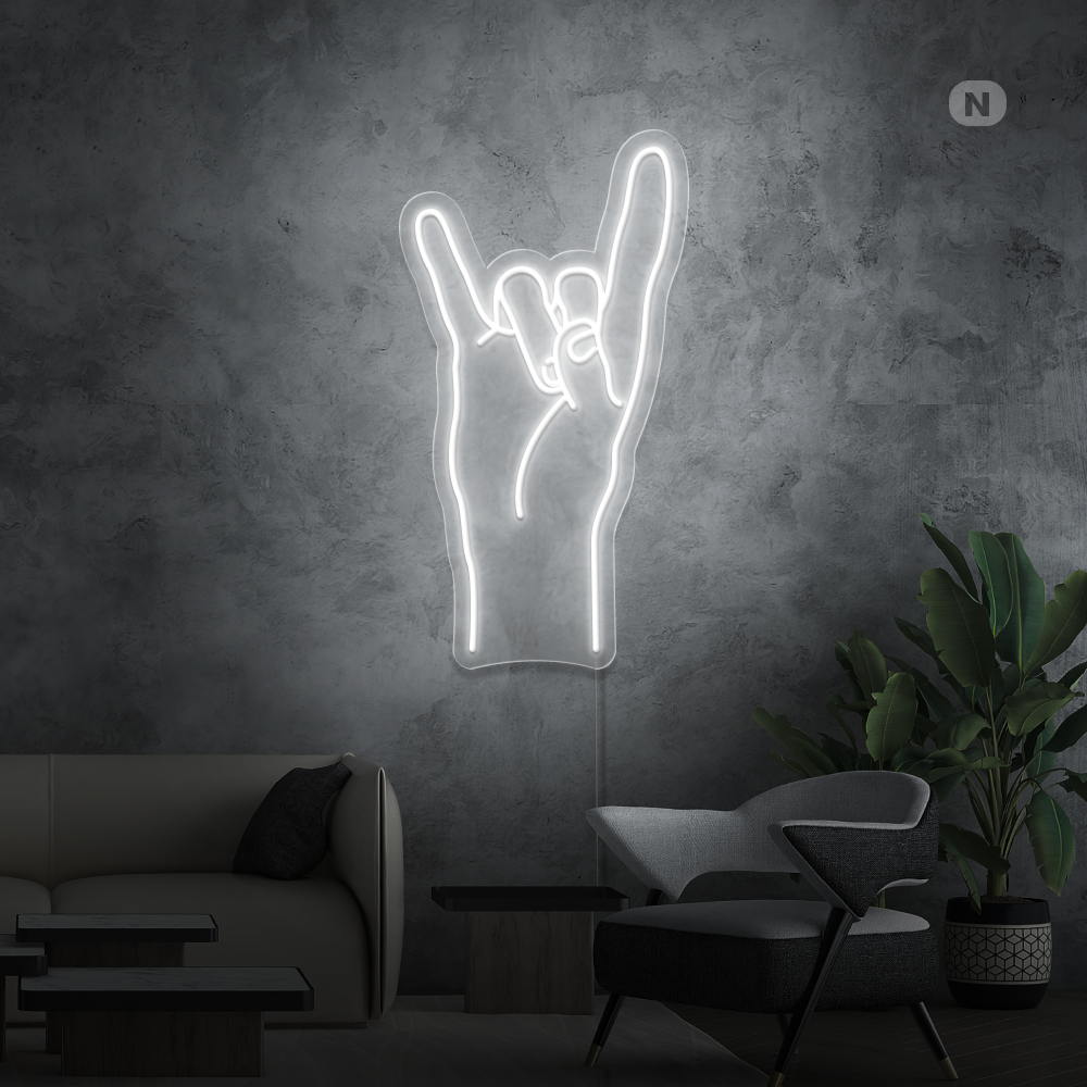 Neonskilt Rock & Roll
