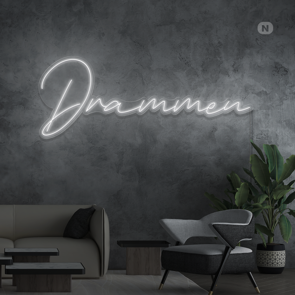 Neonskilt Drammen