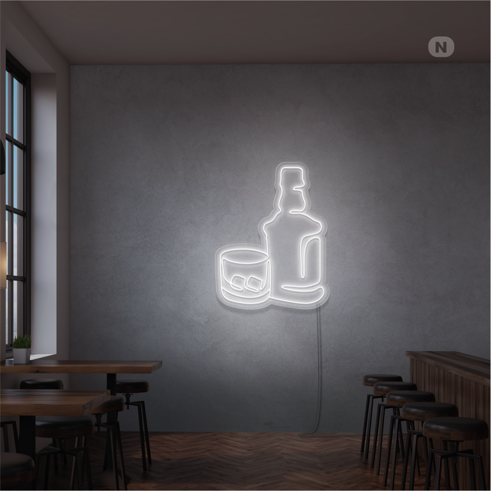 Neonskilt Whisky