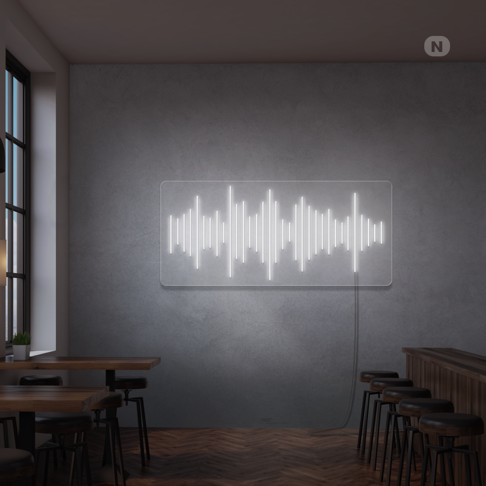 Neonskilt Musikkbar