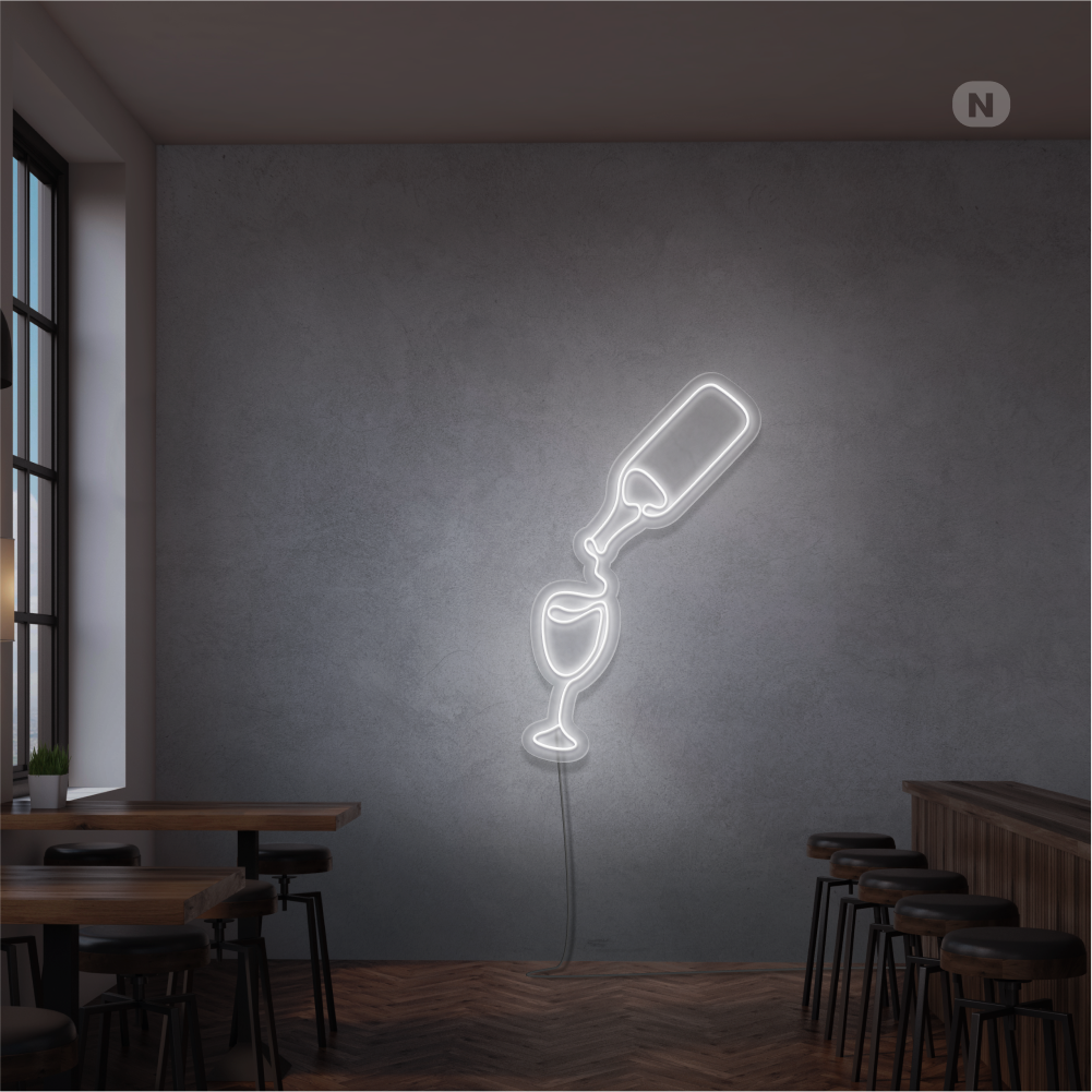 Neonskilt  Vinelsker
