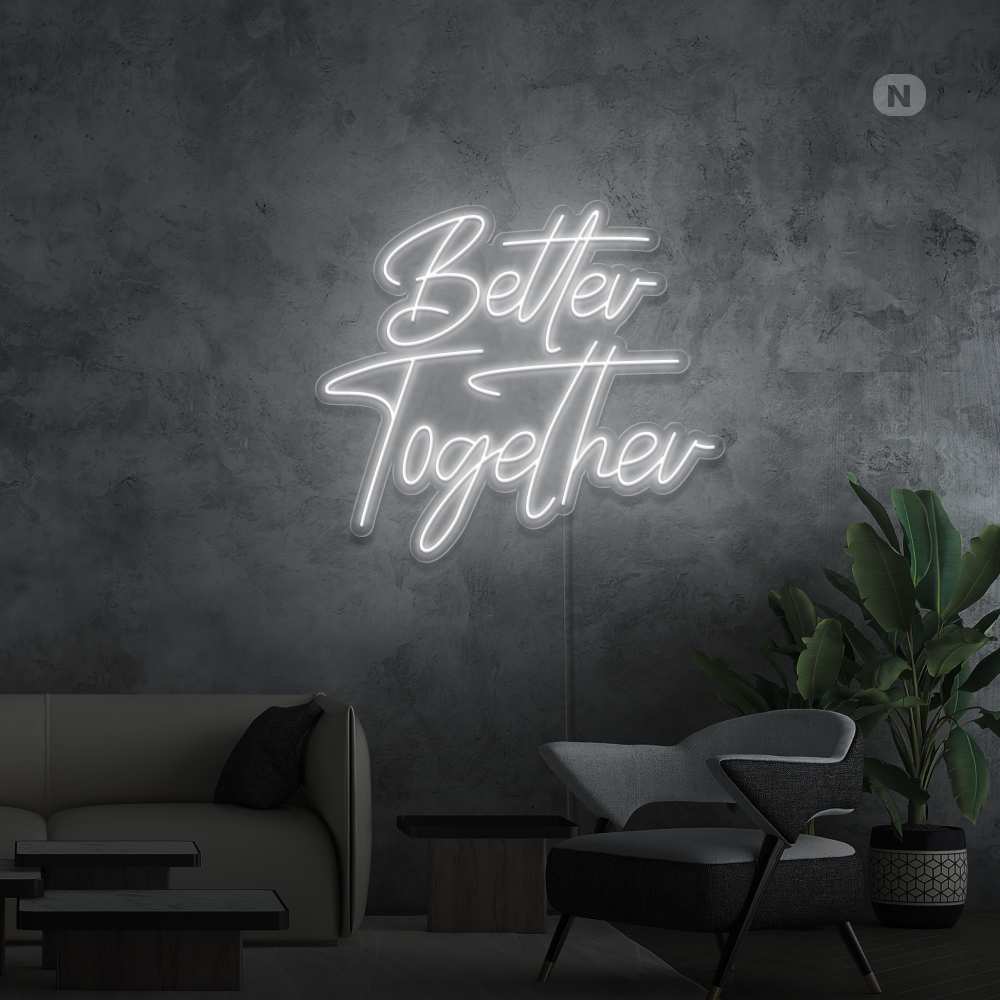Neonskilt Better Together