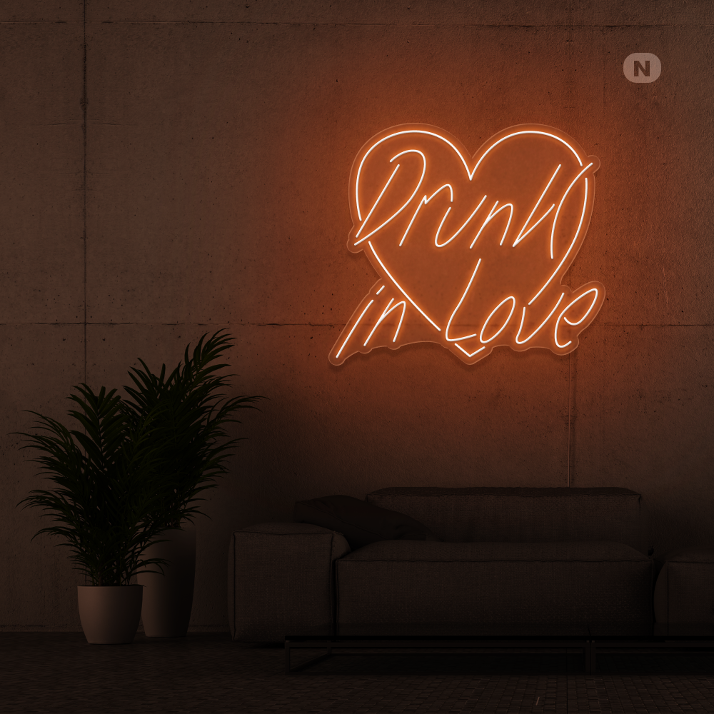 Neonskilt Drunk in Love