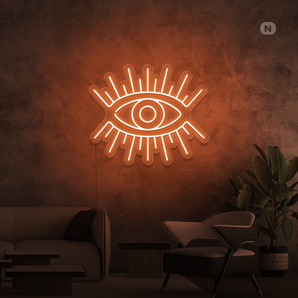 Neonskilt Kunstnerisk øye
