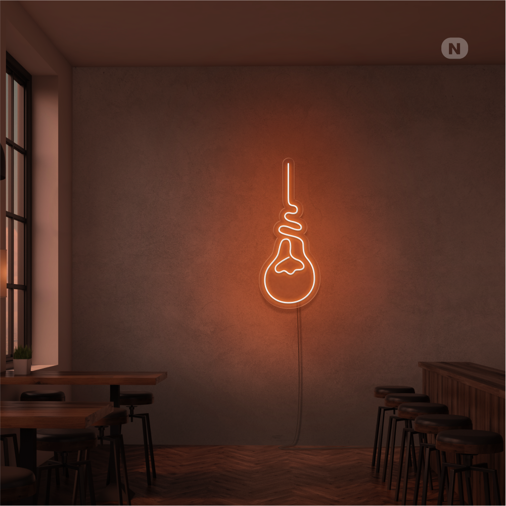 Neonskilt Light Bulb