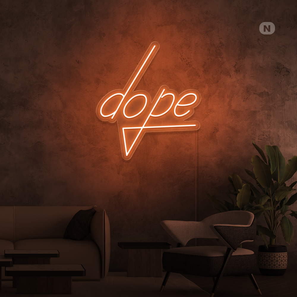 Neonskilt Dope