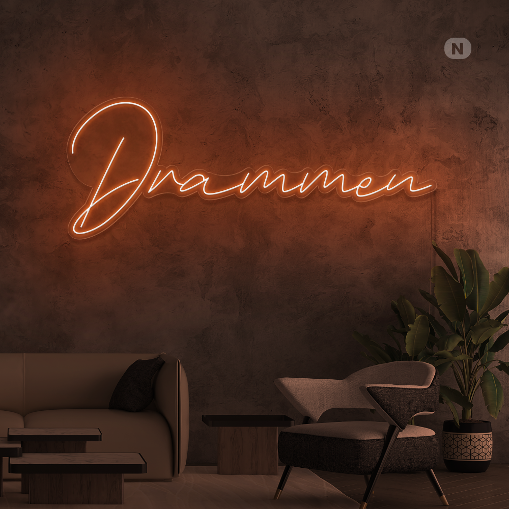 Neonskilt Drammen