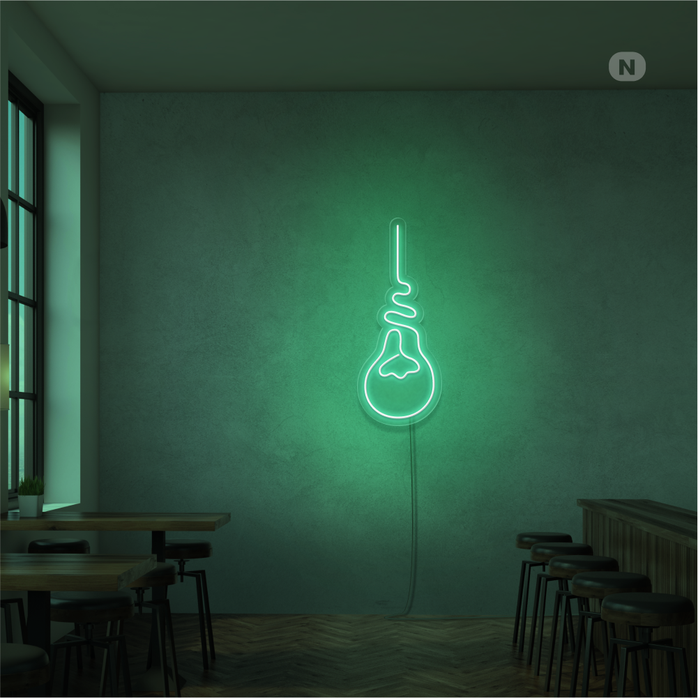 Neonskilt Light Bulb