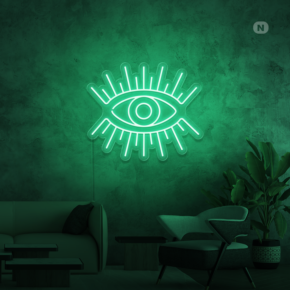 Neonskilt Kunstnerisk øye