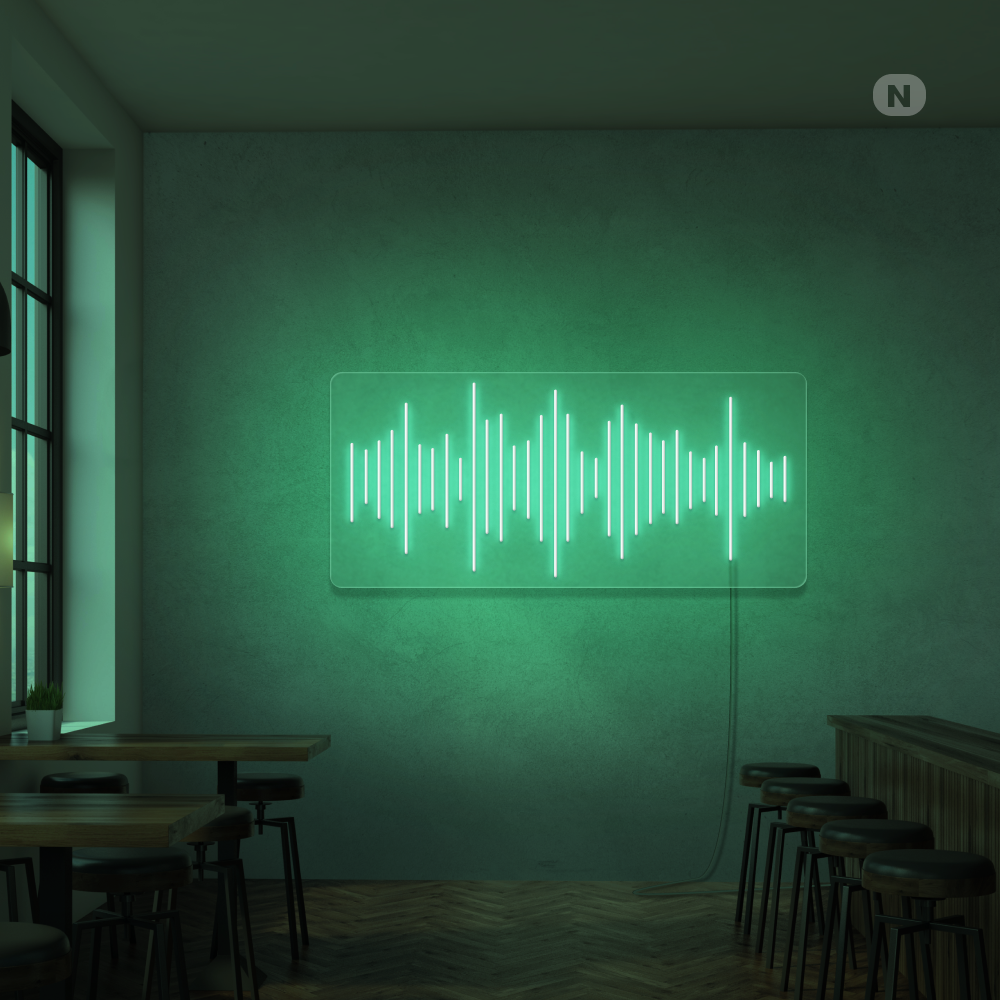 Neonskilt Musikkbar