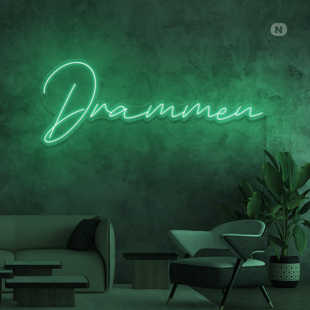 Neonskilt Drammen