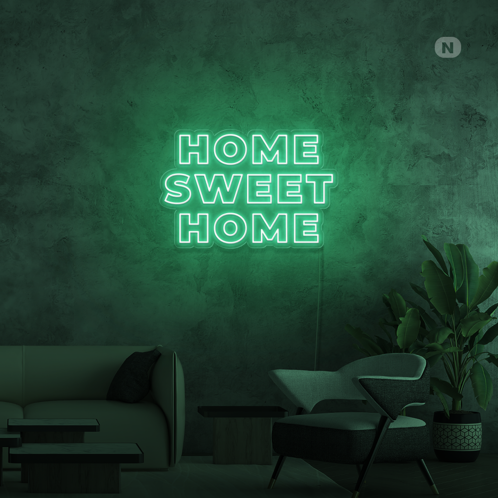 Neonskilt Home Sweet Home