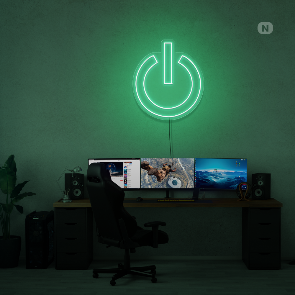 Neonskilt Power