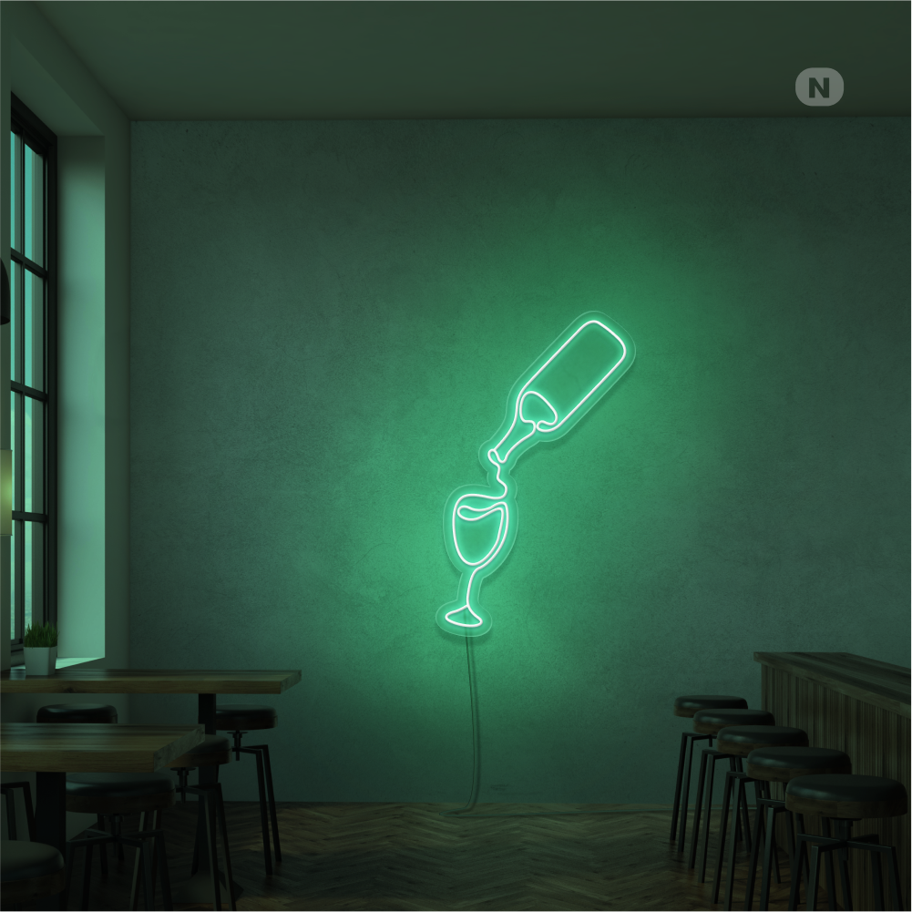 Neonskilt  Vinelsker