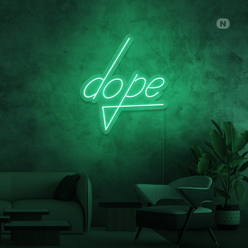 Neonskilt Dope