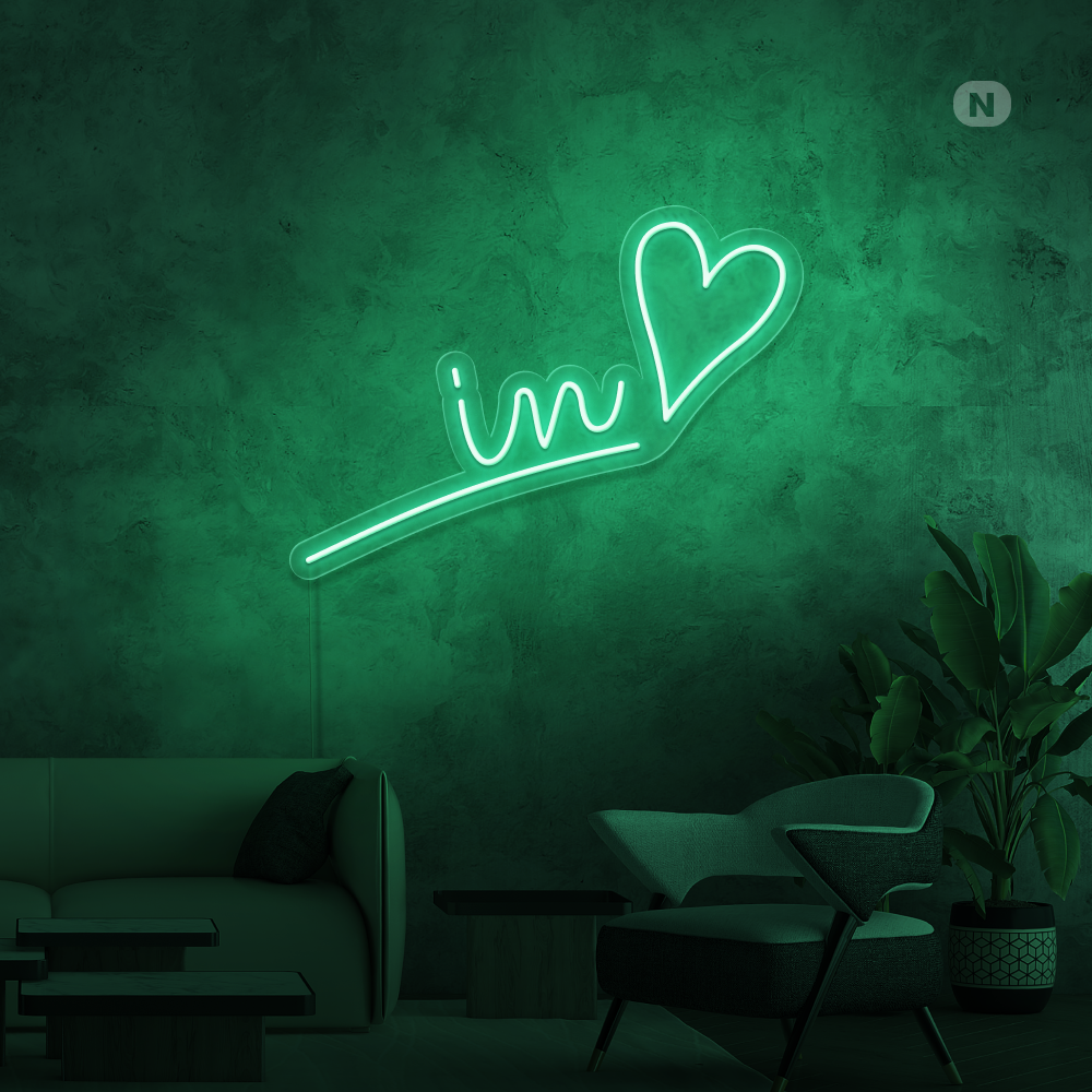Neonskilt In Love