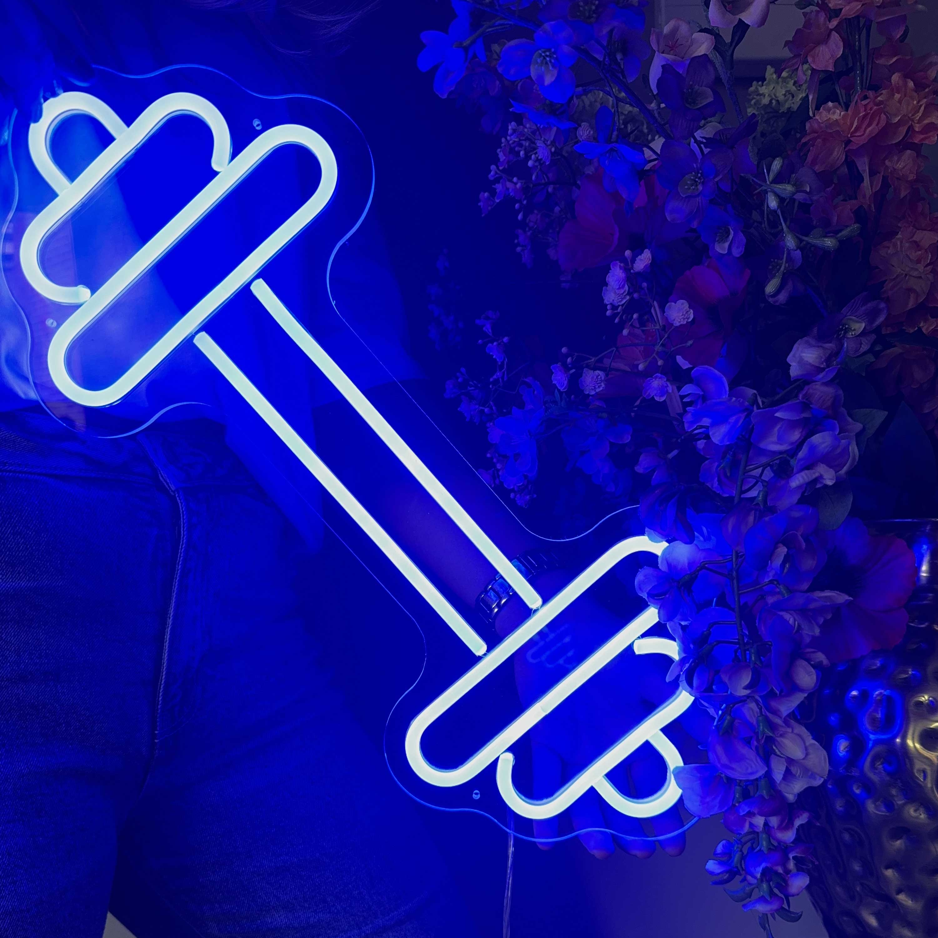 Neonskilt Dumbell