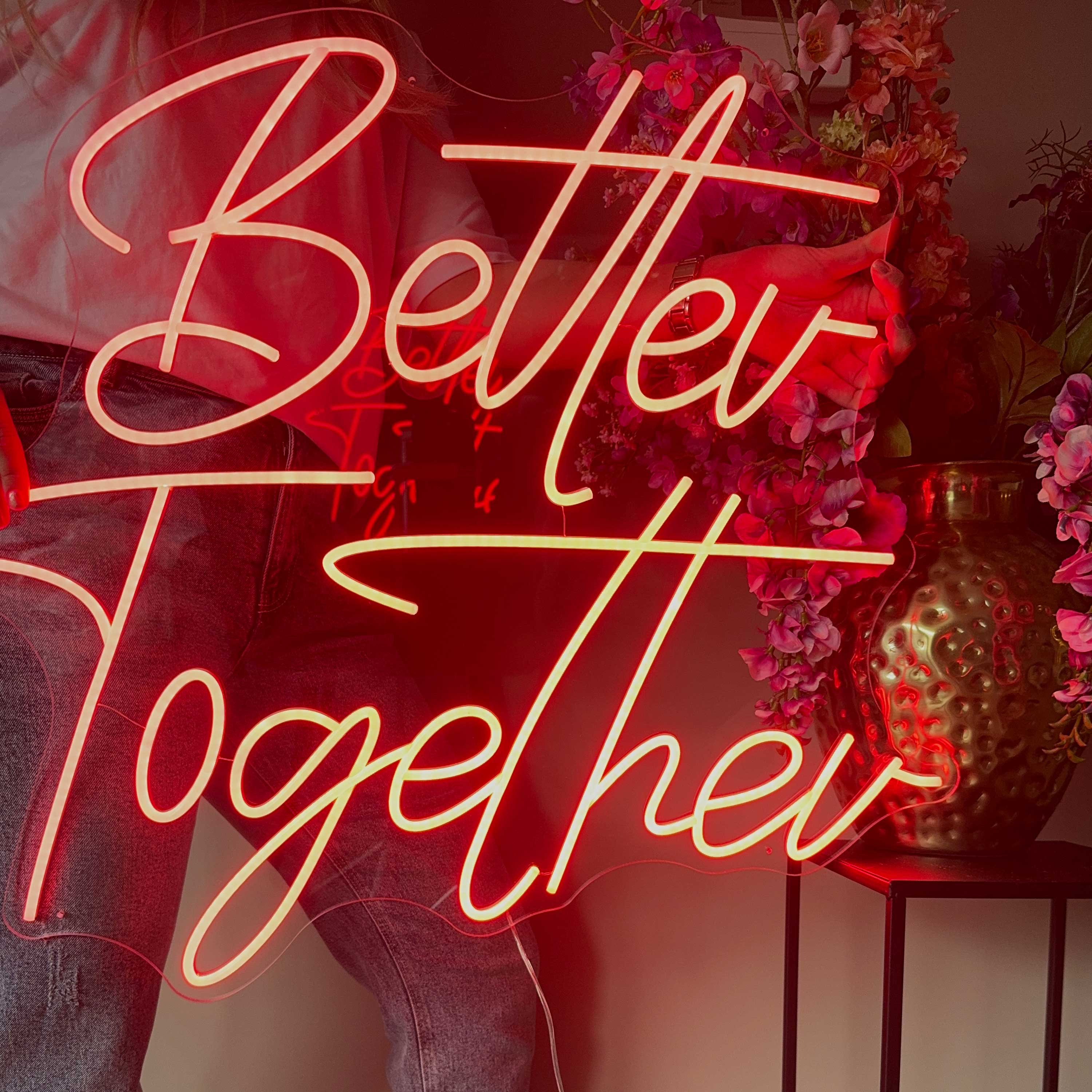 Neonskilt Better Together