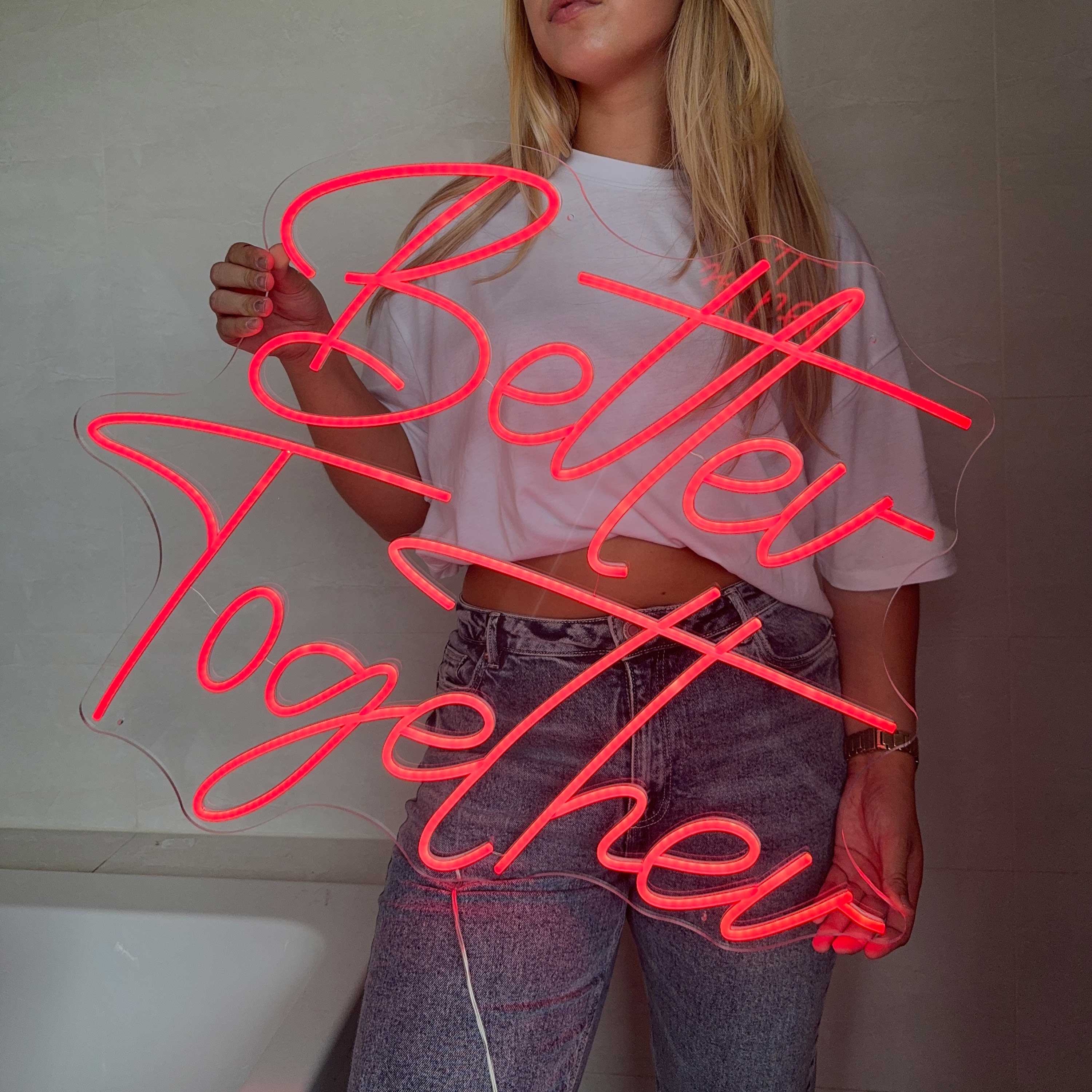 Neonskilt Better Together