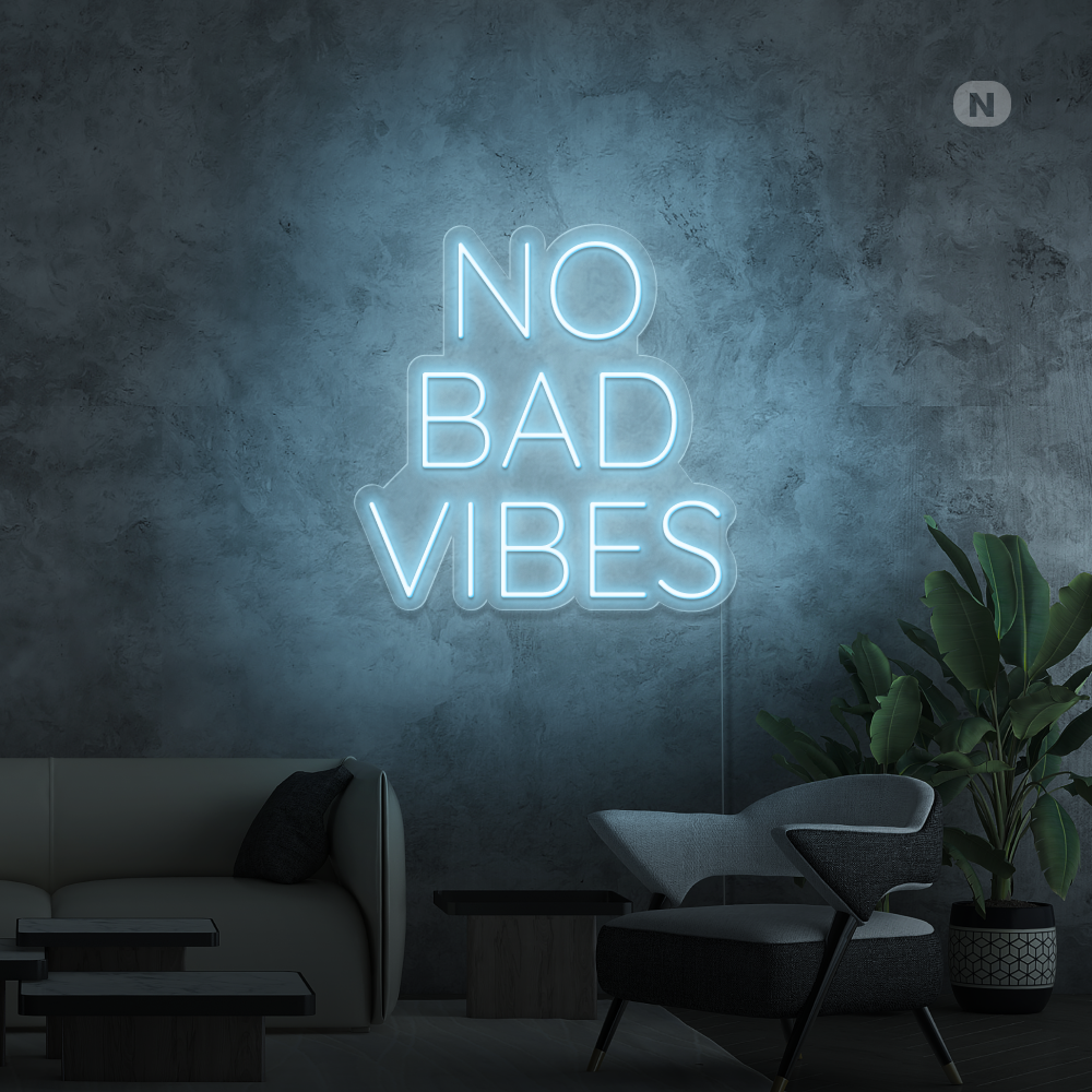 Neonskilt No Bad Vibes