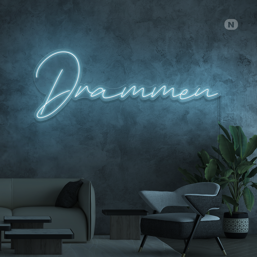 Neonskilt Drammen