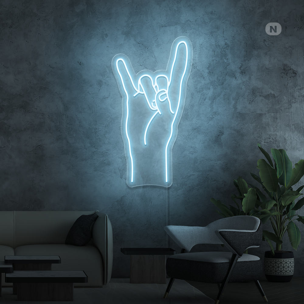 Neonskilt Rock & Roll