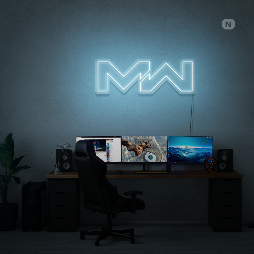 Neonskilt MW