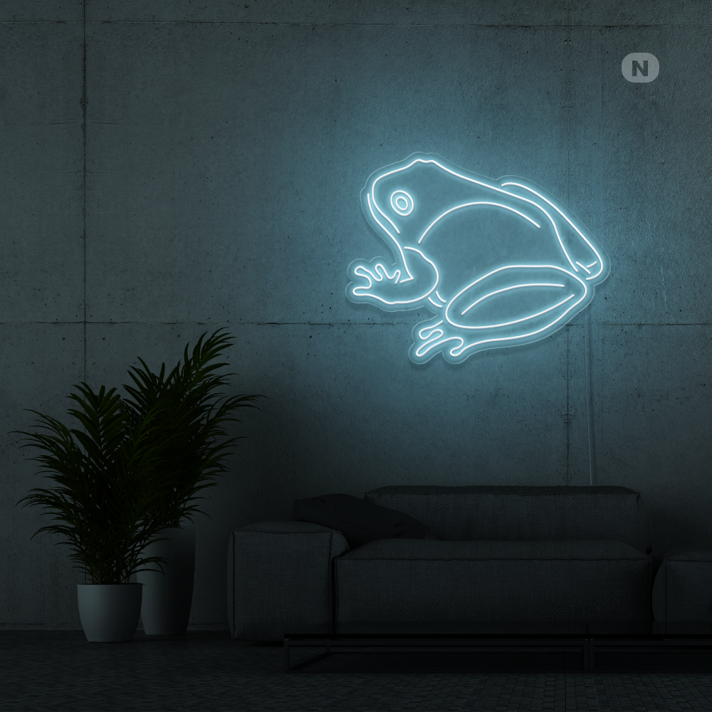 Neonskilt Frosk