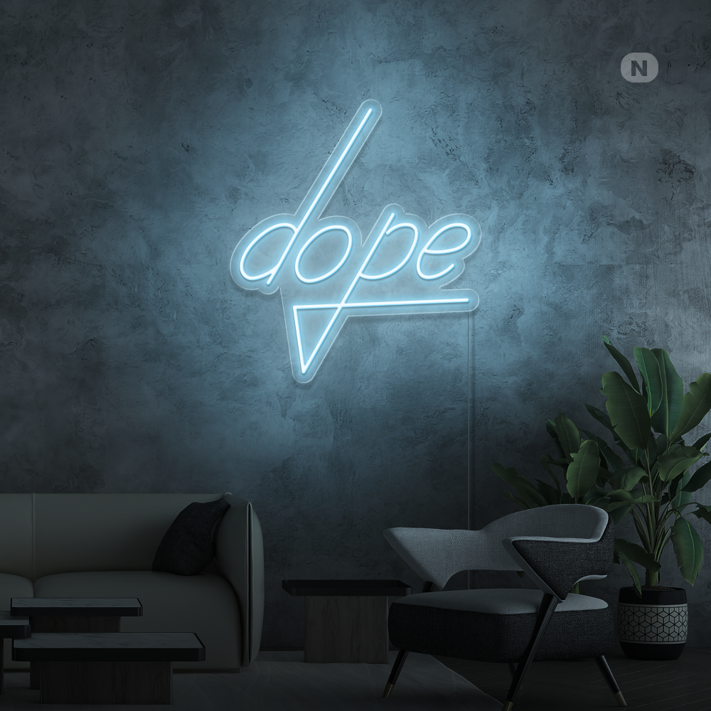 Neonskilt Dope
