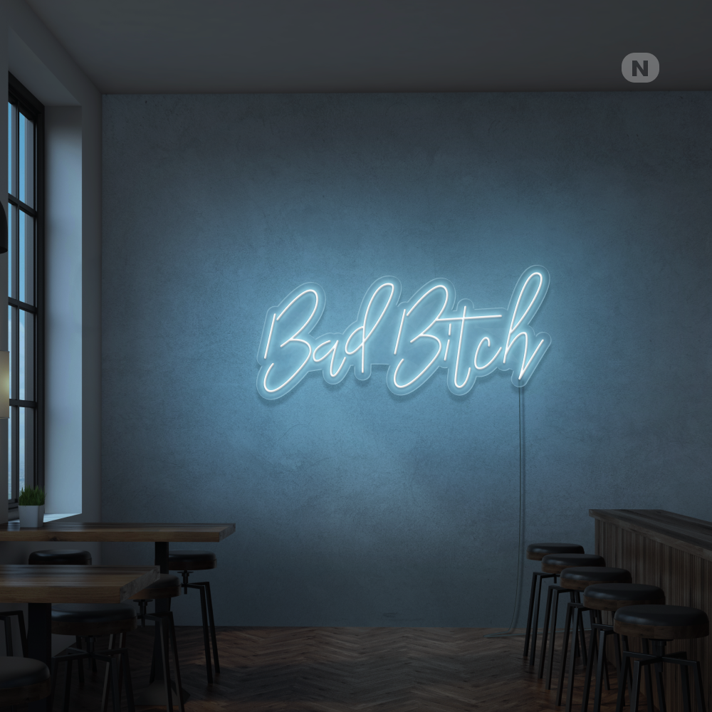 Neonskilt Bad Bitch