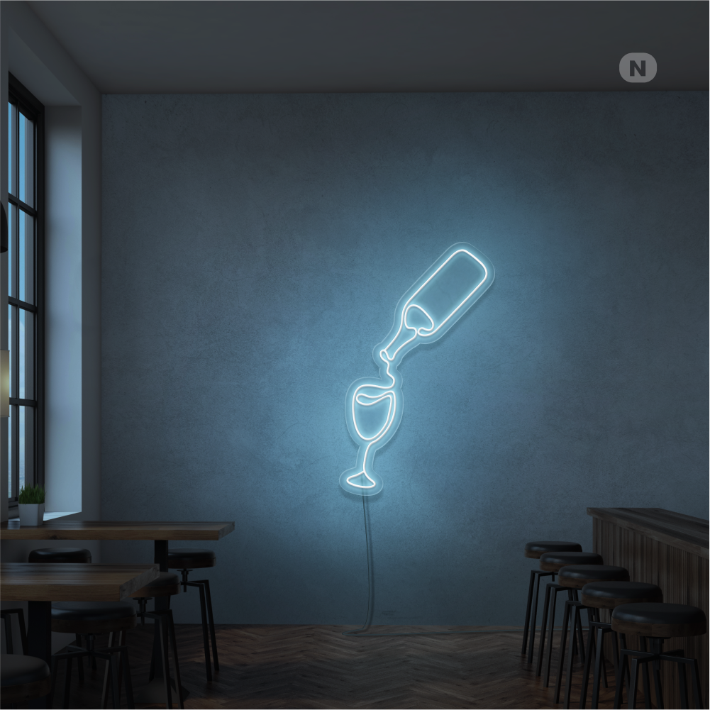 Neonskilt  Vinelsker
