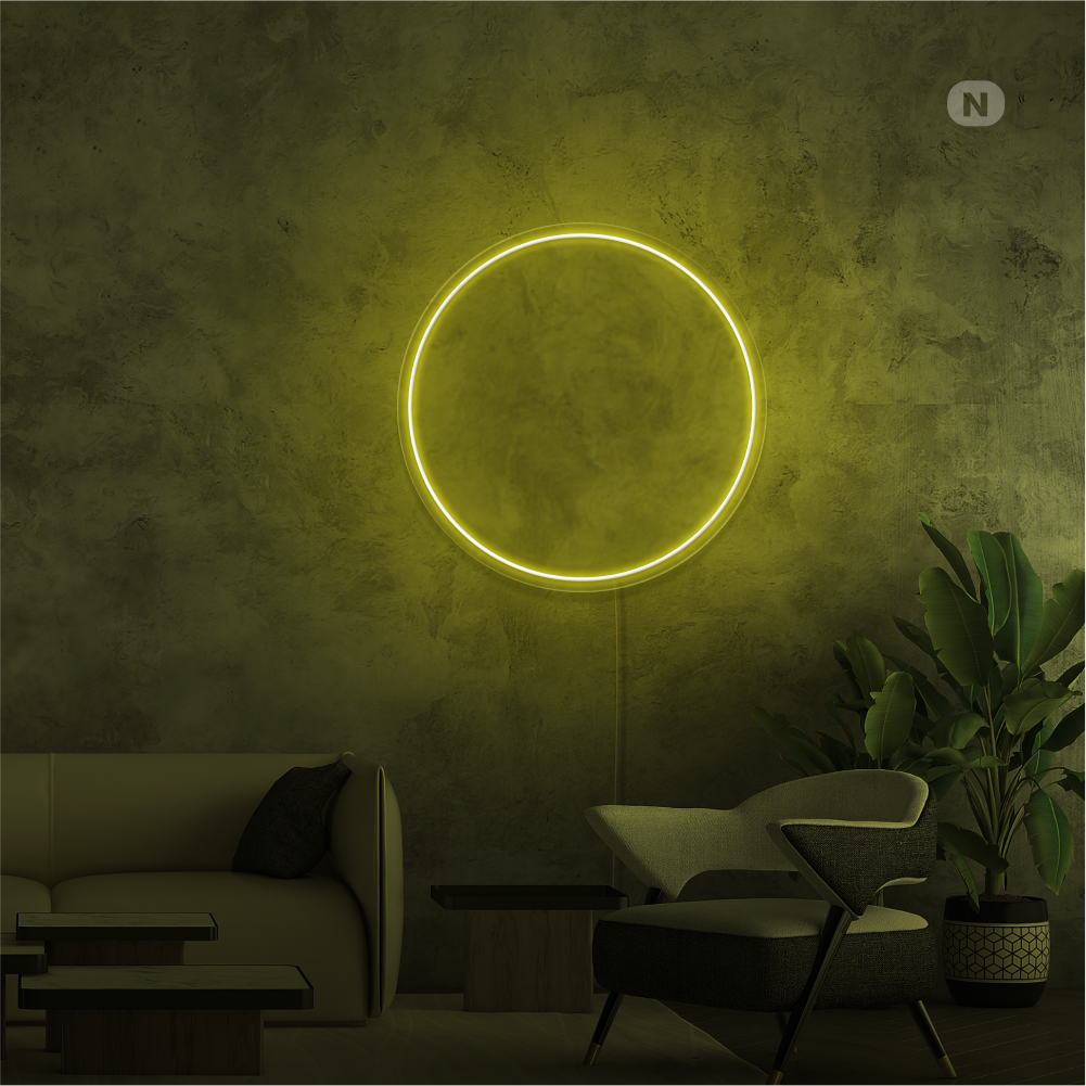 Neonskilt ZEN Circle