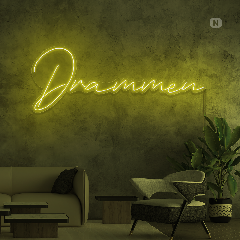 Neonskilt Drammen
