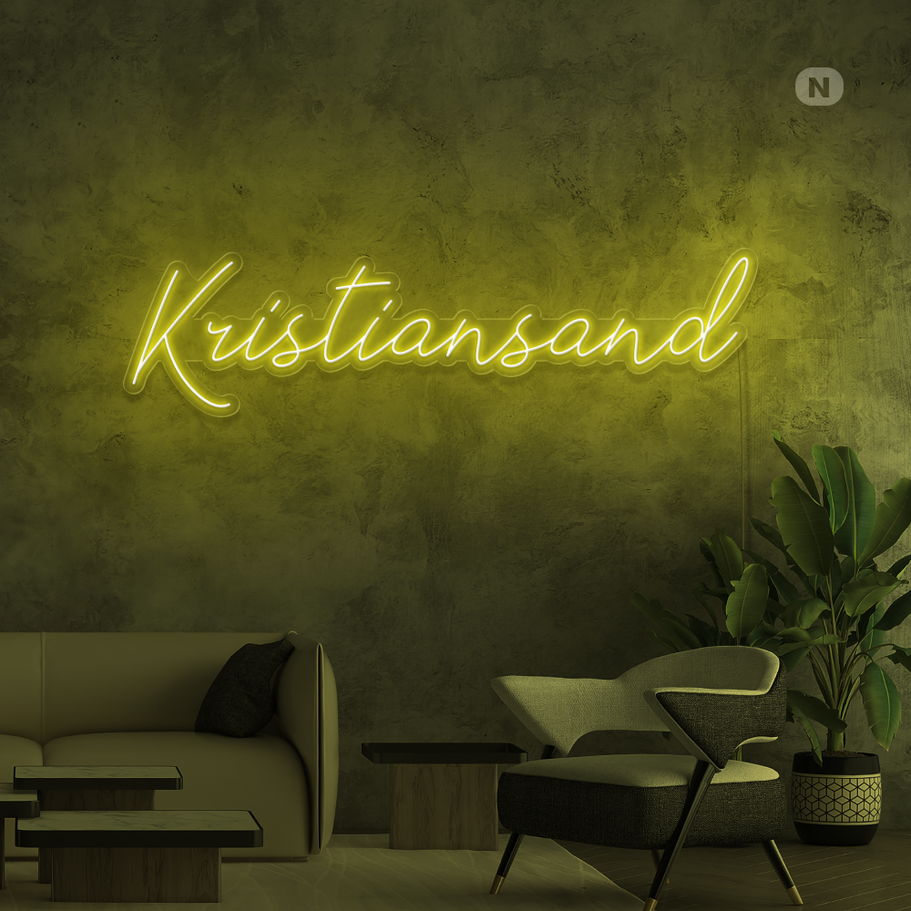 Neonskilt Kristiansand