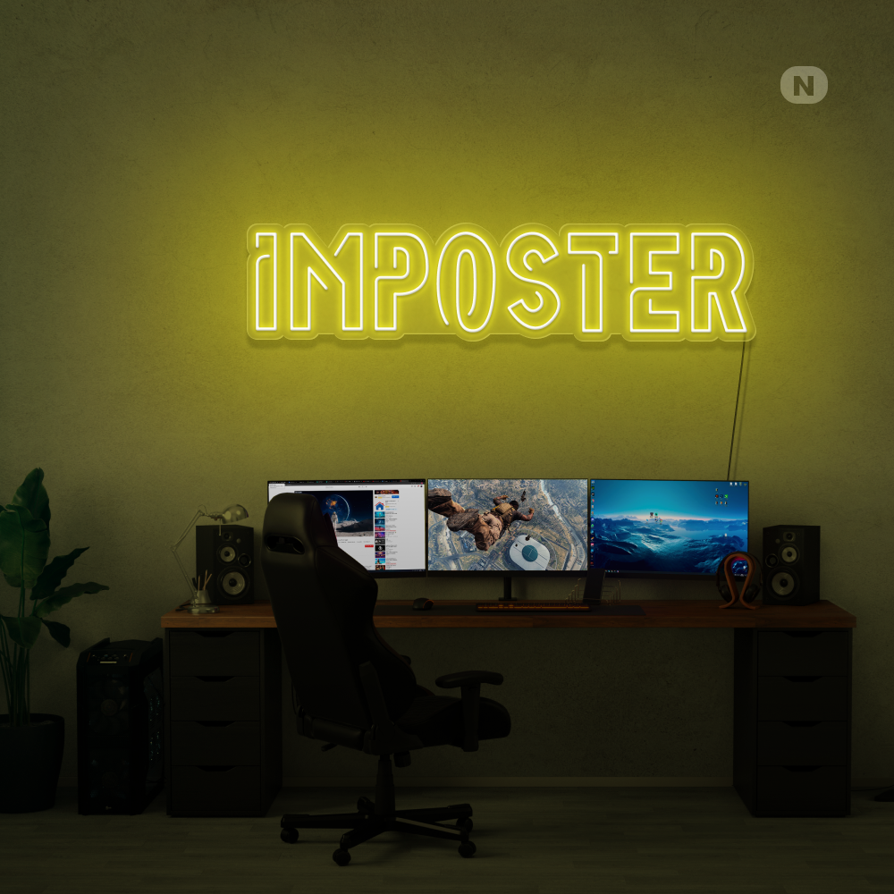 Neonskilt Imposter