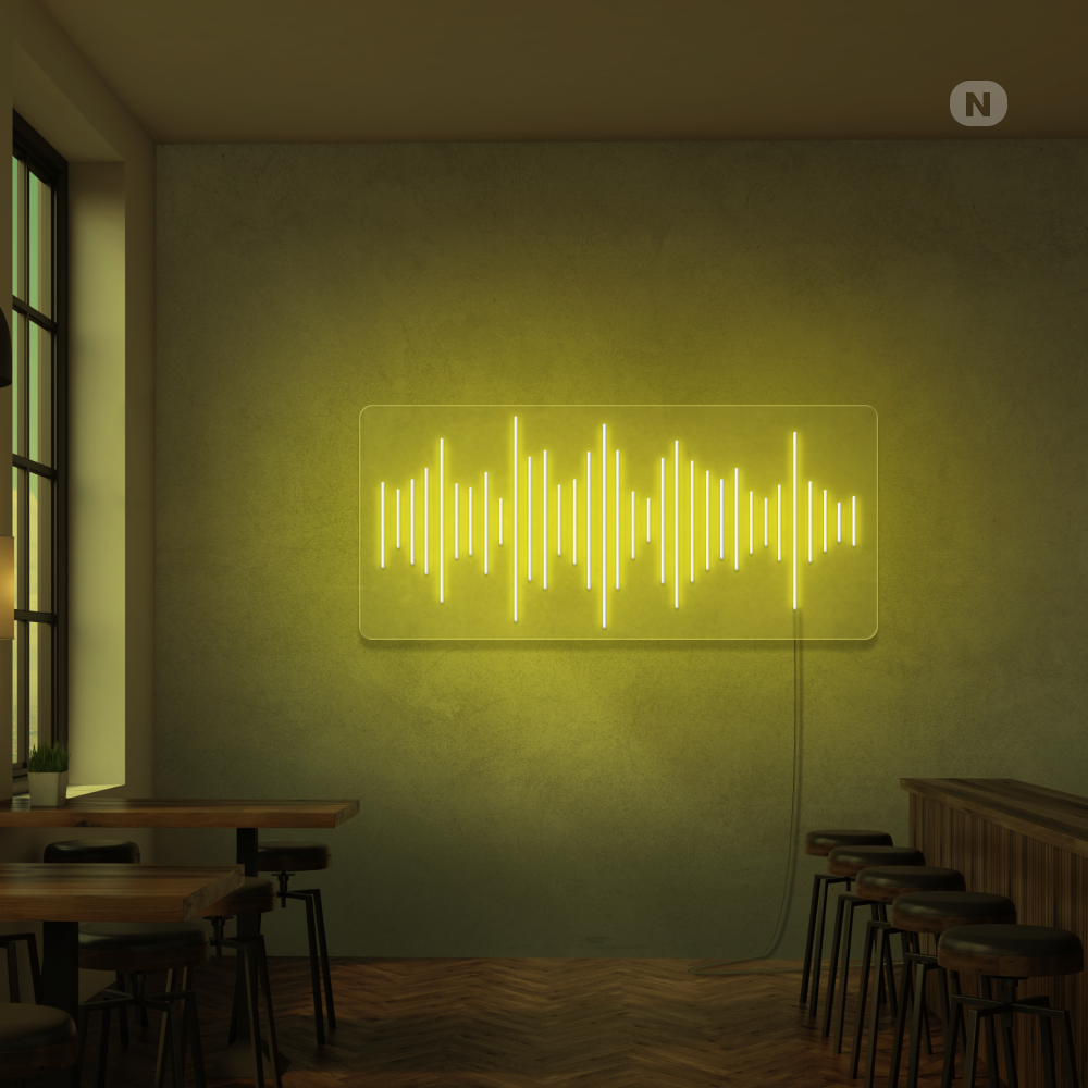Neonskilt Musikkbar