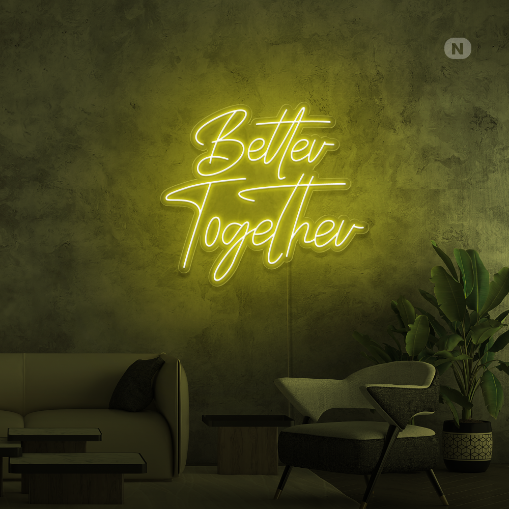 Neonskilt Better Together