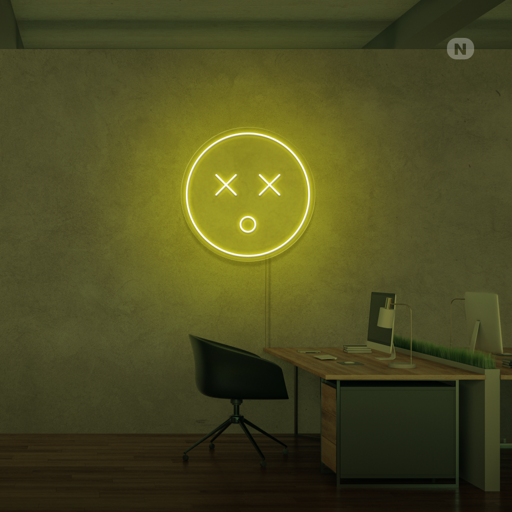 Neonskilt Emoji
