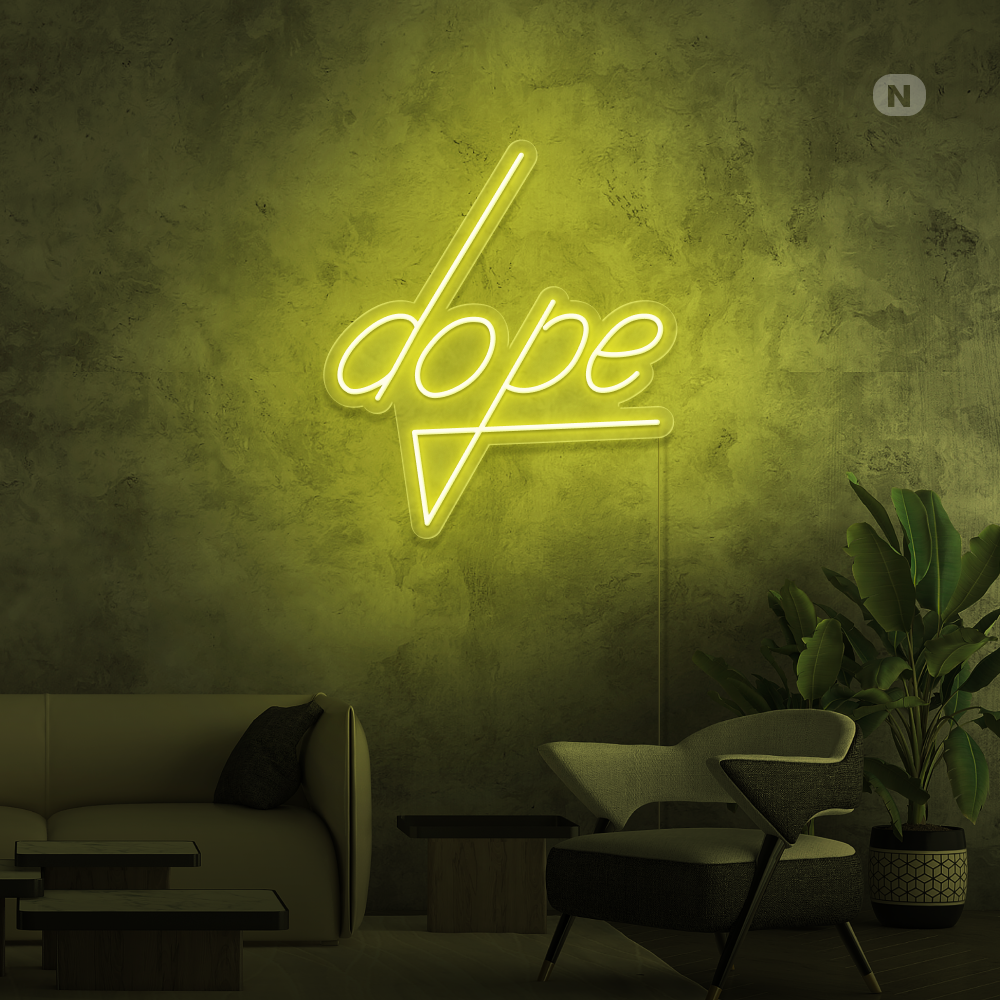 Neonskilt Dope