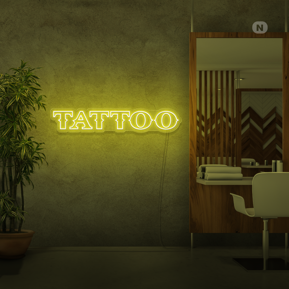 Neonskilt Tattoo