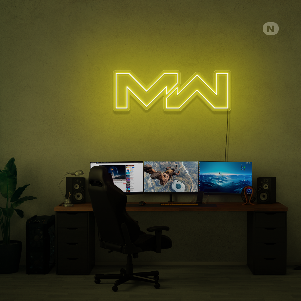 Neonskilt MW