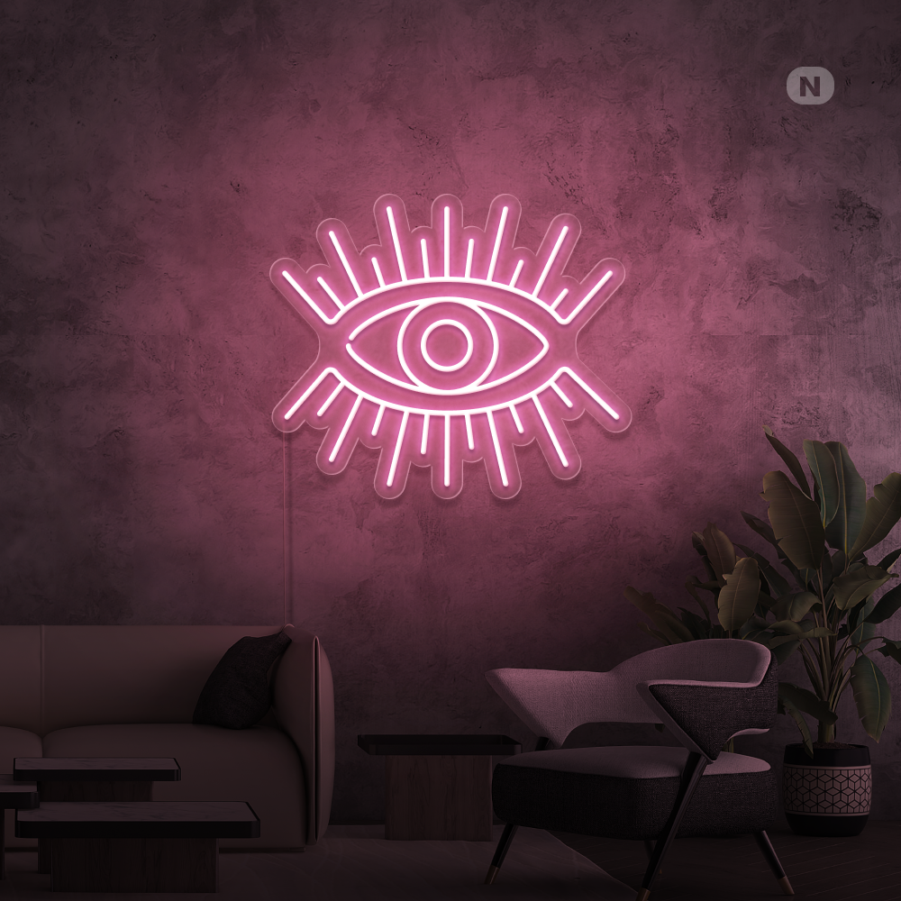 Neonskilt Kunstnerisk øye