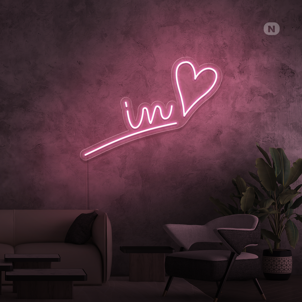 Neonskilt In Love