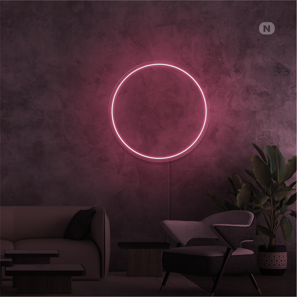 Neonskilt ZEN Circle