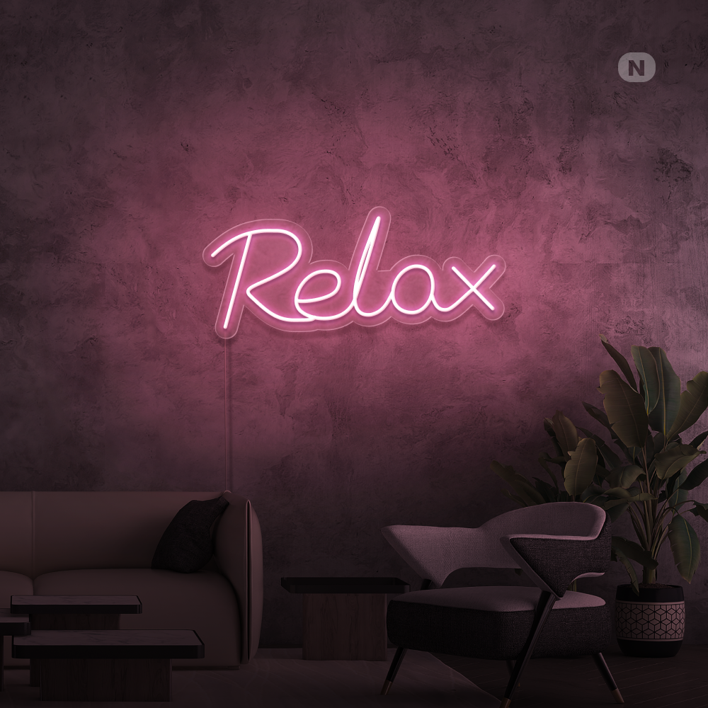 Neonskilt Relax